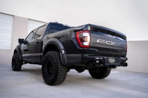 Ford F-150 Raptor Rear Bumper - Addictive Desert Designs - Phantom - Hammer Black - `21-`22 Ford F-150 Raptor Rear Bumper - Addictive Desert Designs - Phantom - Hammer Black - `21-`22